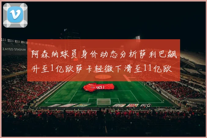 阿森纳球员身价动态分析萨利巴飙升至1亿欧萨卡轻微下滑至11亿欧
